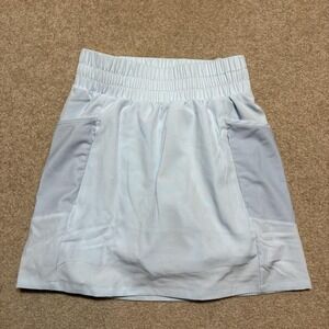 Renwick Skort Womens XS Blue Elastic Waist Lined Golf Tennis Athletic Skirt